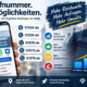 Mobilnummer als Vertriebsadresse